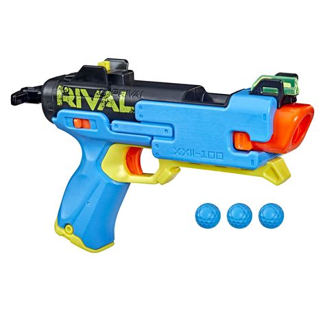The Knockout XX-100 is a <b>Nerf</b> blaster that was released on October 1, 2019, under the <b>RIVAL</b> series. . Nerf rival fate xxii100
